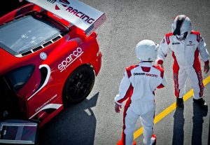 Dream Racing Ferrari F430 Challenge at Las Vegas Motor Speedway shot for editorial - Automotive Photography by Radiant Photography for PR, Advertising and Editorial Photography.